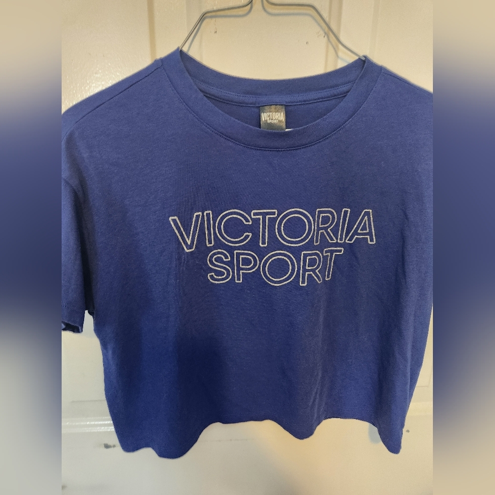 Victoria's Secret Blue Crop Top